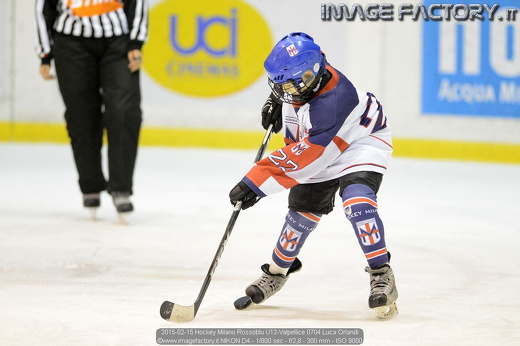 2015-02-15 Hockey Milano Rossoblu U12-Valpellice 0704 Luca Orlandi
